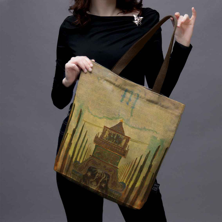 Pirkinių krepšys M. K. Čiurlionis „Saulė eina Skorpiono ženklu