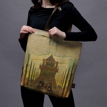 Pirkinių krepšys M. K. Čiurlionis „Saulė eina Skorpiono ženklu