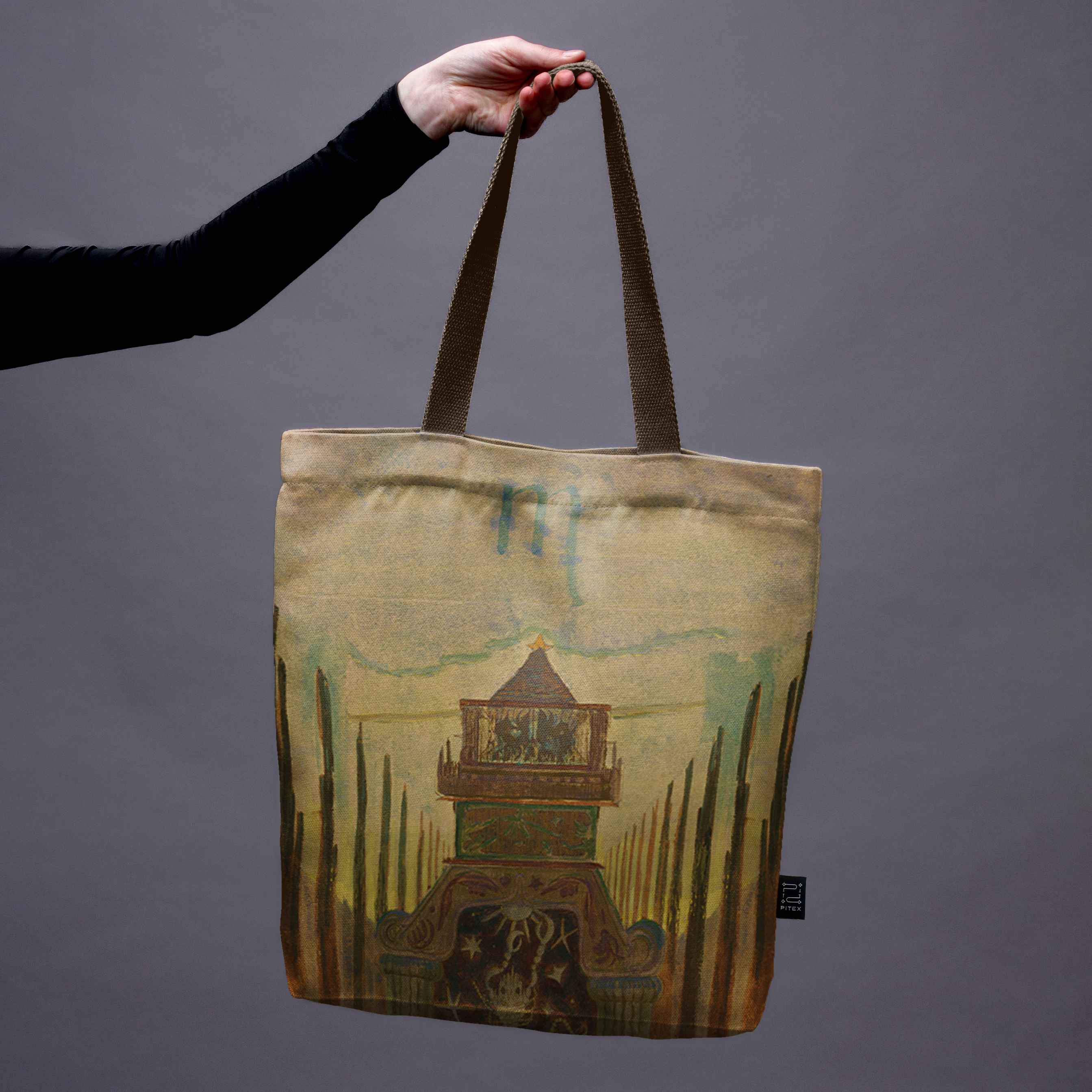 Pirkinių krepšys M. K. Čiurlionis „Saulė eina Skorpiono ženklu