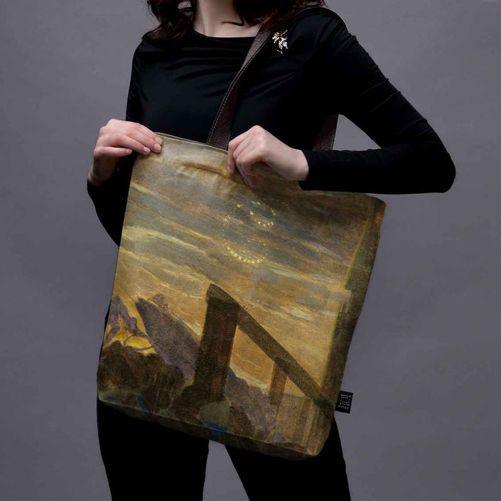 Pirkinių krepšys M. K. Čiurlionis „Saulė eina Vėžio ženklu