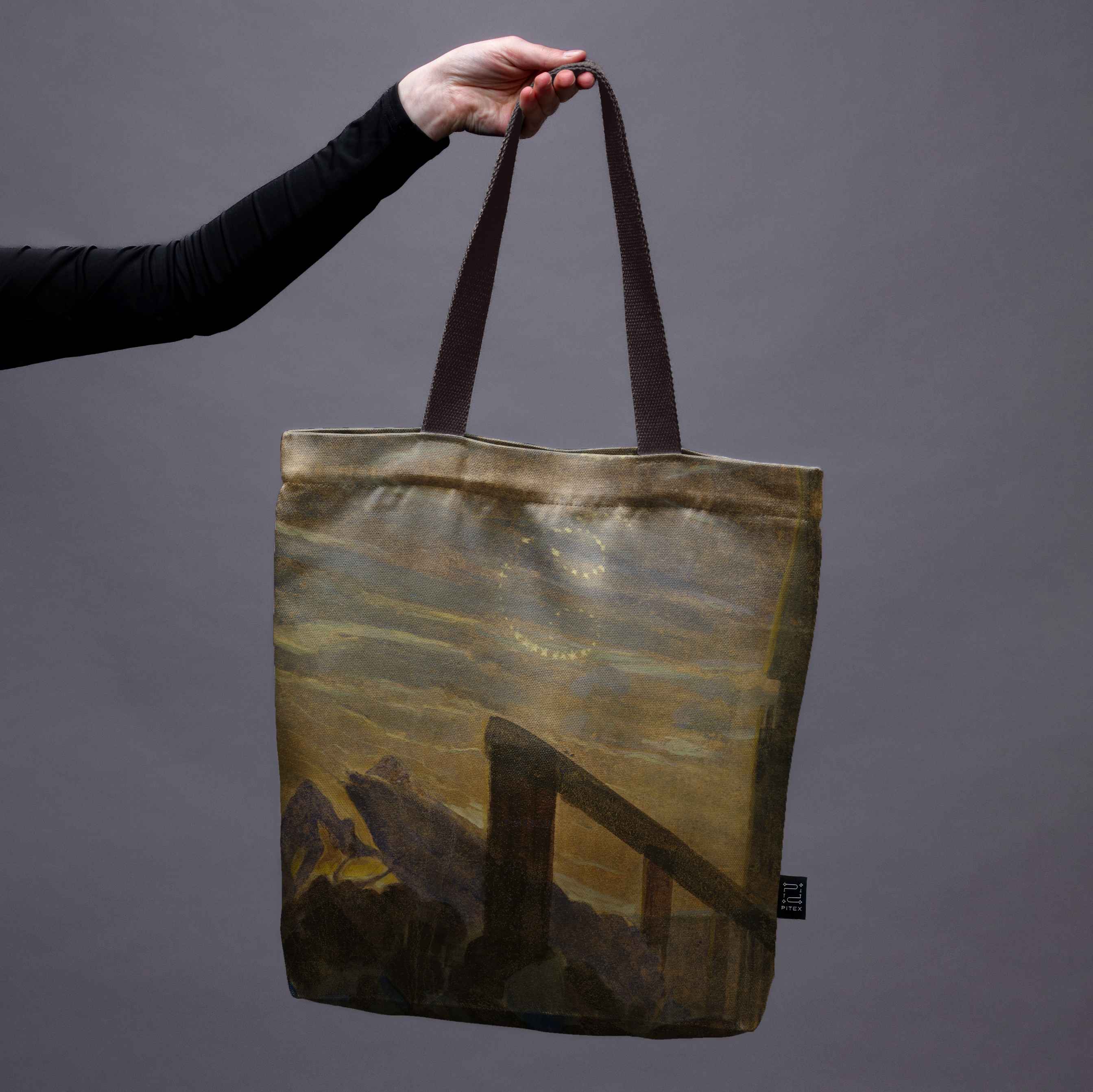 Pirkinių krepšys M. K. Čiurlionis „Saulė eina Vėžio ženklu