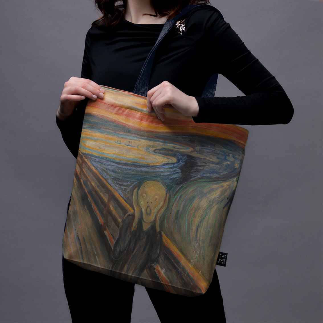 Pirkinių krepšys Edvard Munch „The Scream