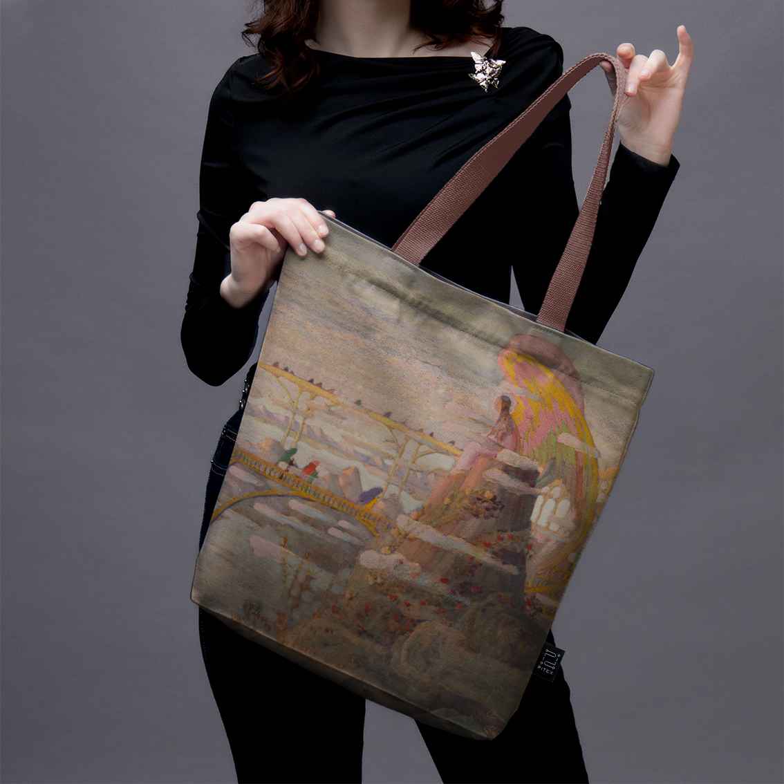 Pirkinių krepšys M. K. Čiurlionis „Angelo preliudas