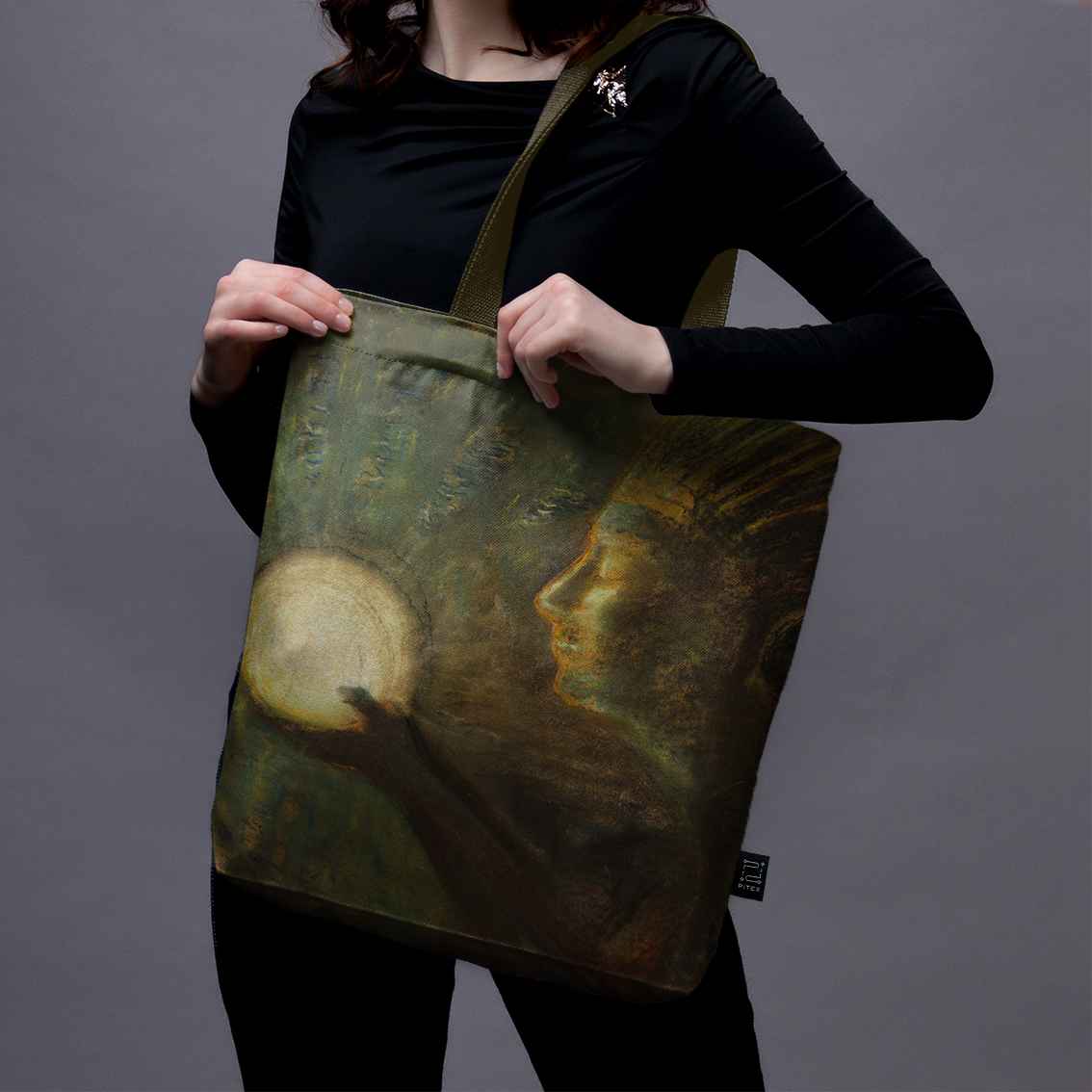 Pirkinių krepšys M. K. Čiurlionis „Bičiulystė