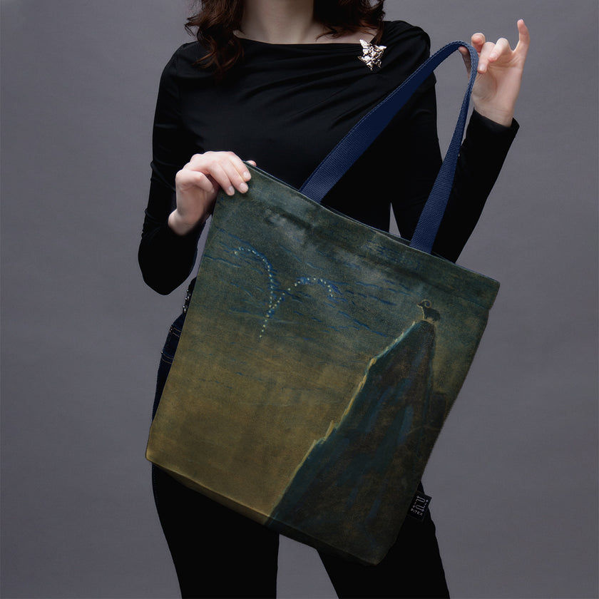 Pirkinių krepšys M. K. Čiurlionis „Saulė eina Avino ženklu