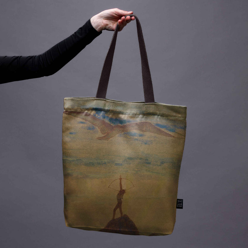 Pirkinių krepšys M. K. Čiurlionis „Saulė eina Šaulio ženklu