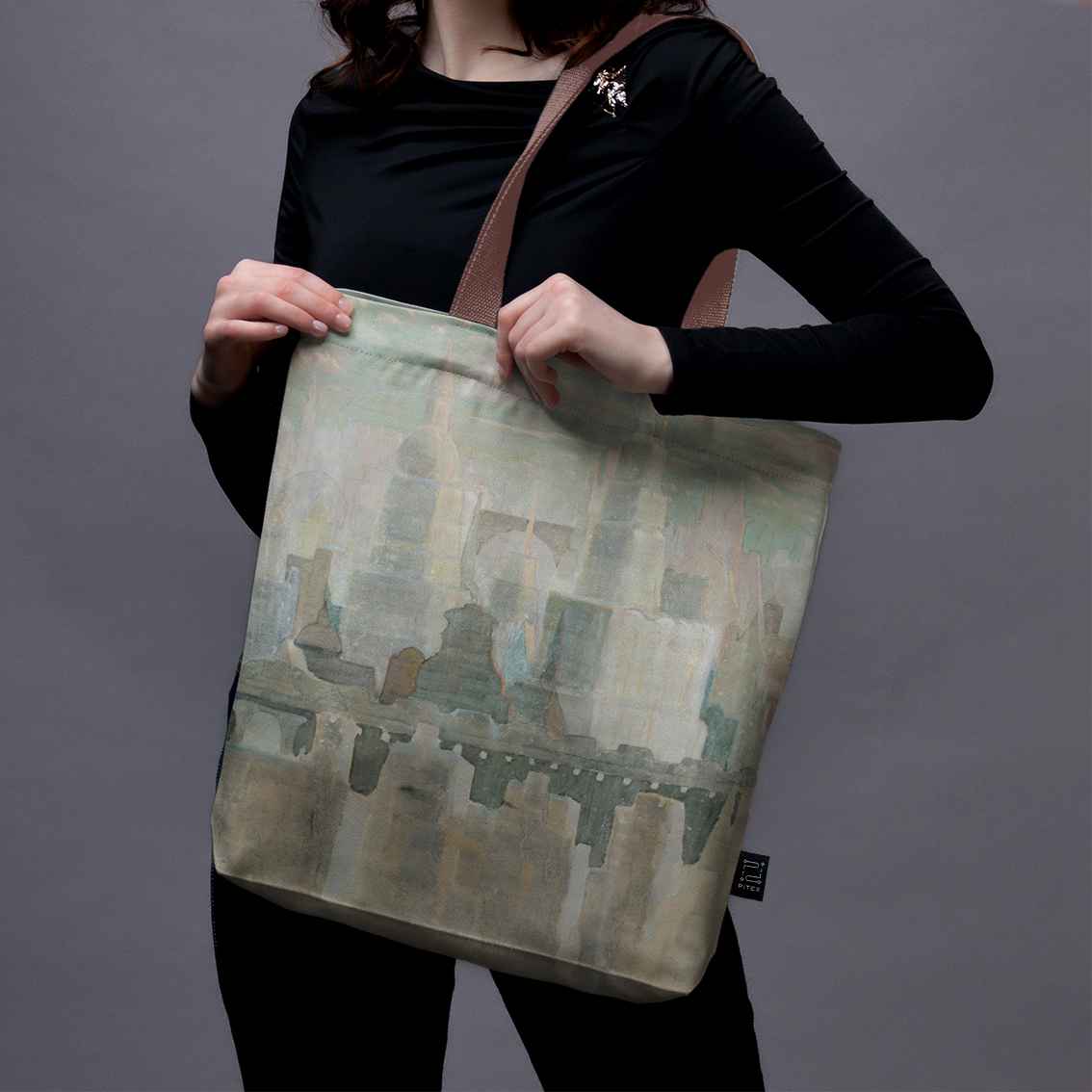 Shopping bag M. K. Čiurlionis „City
