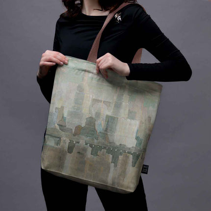 Shopping bag M. K. Čiurlionis „City