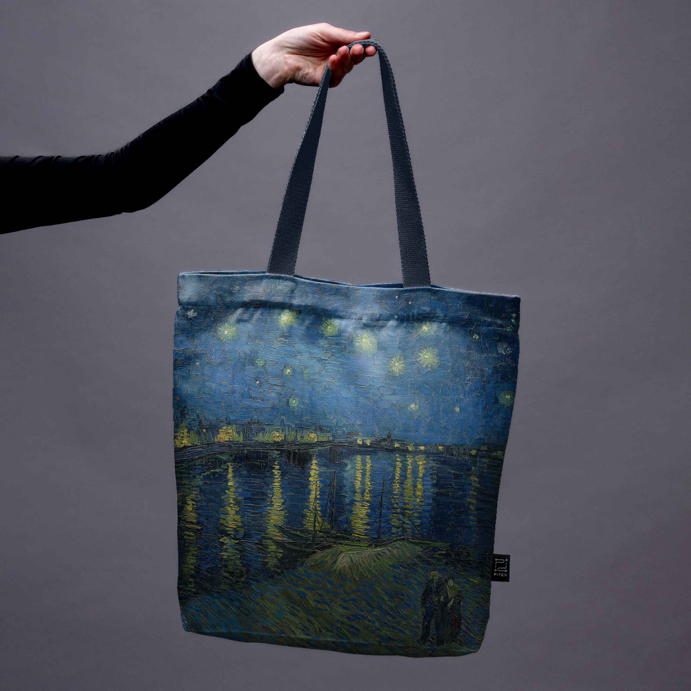 Pirkinių krepšys Vincent van Gogh „Starry Night Over the Rhone