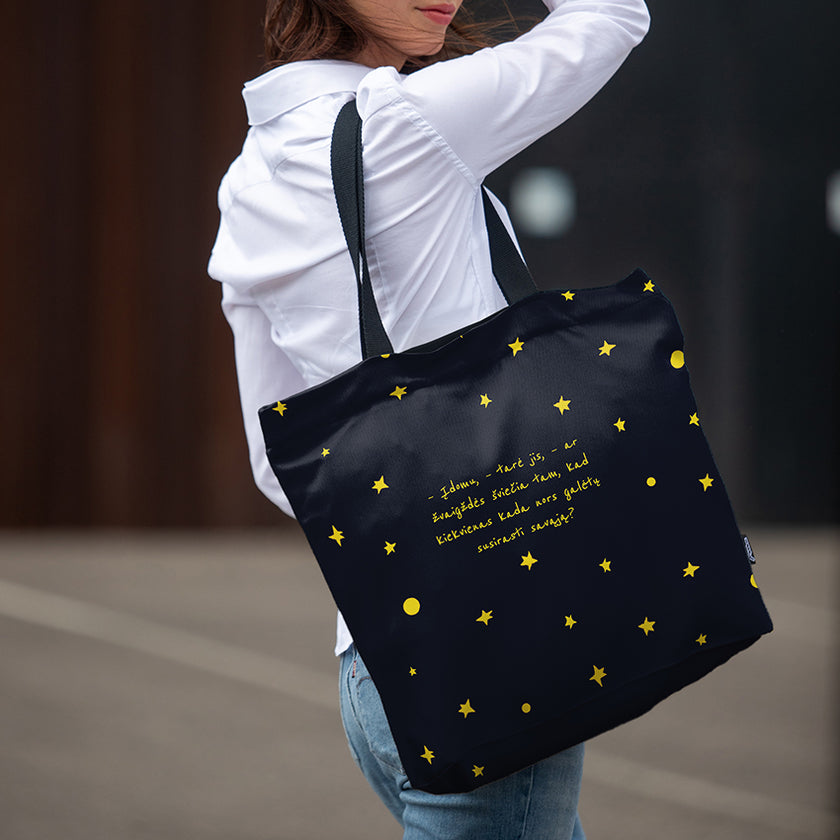 Pirkinių krepšys Antoine de Saint-Exupéry Mažasis princas „Lapė