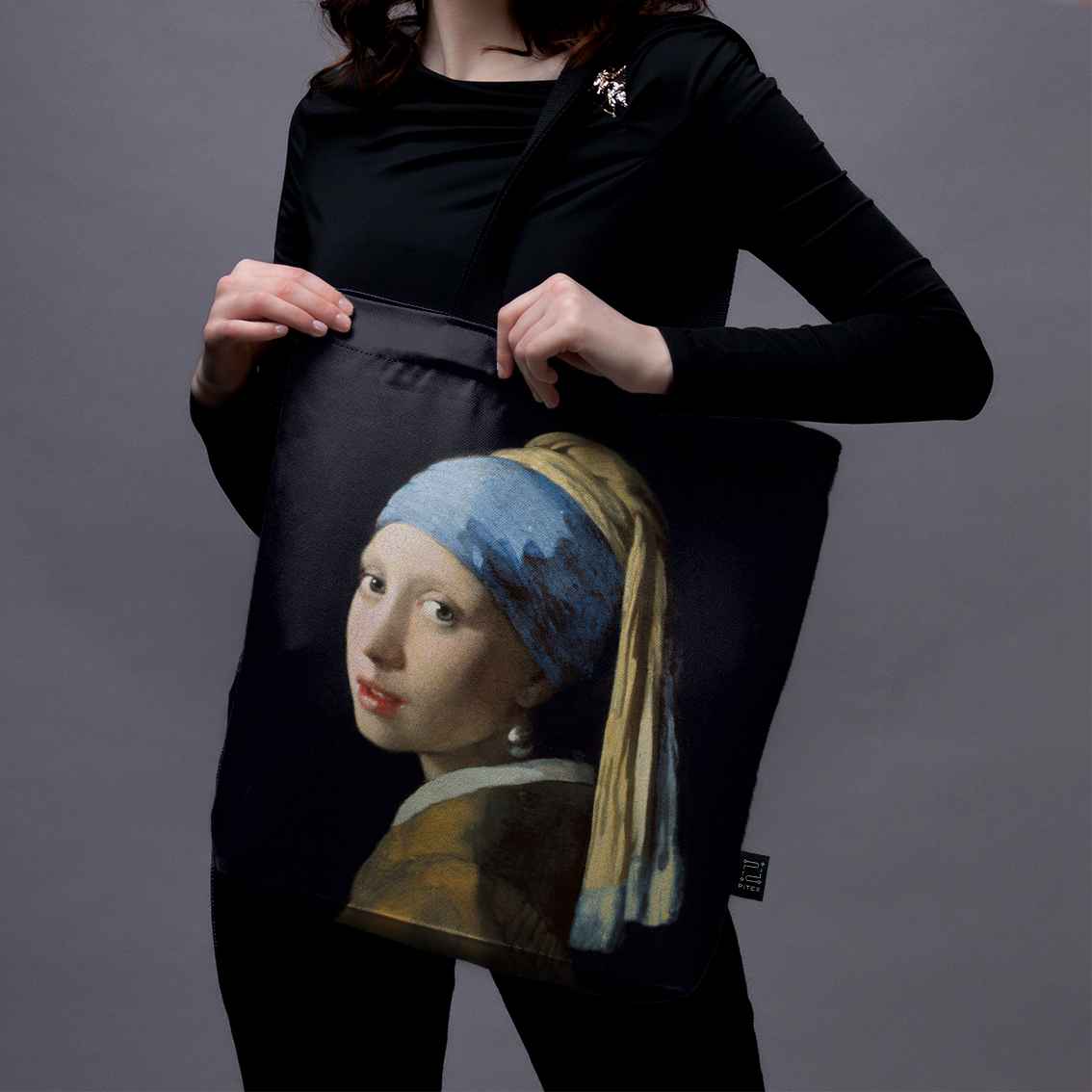 Pirkinių krepšys Johannes Vermeer „Girl with a Pearl Earring