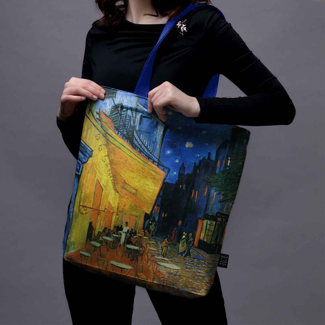 Pirkinių krepšys Vincent van Gogh „Cafe Terrace at Night