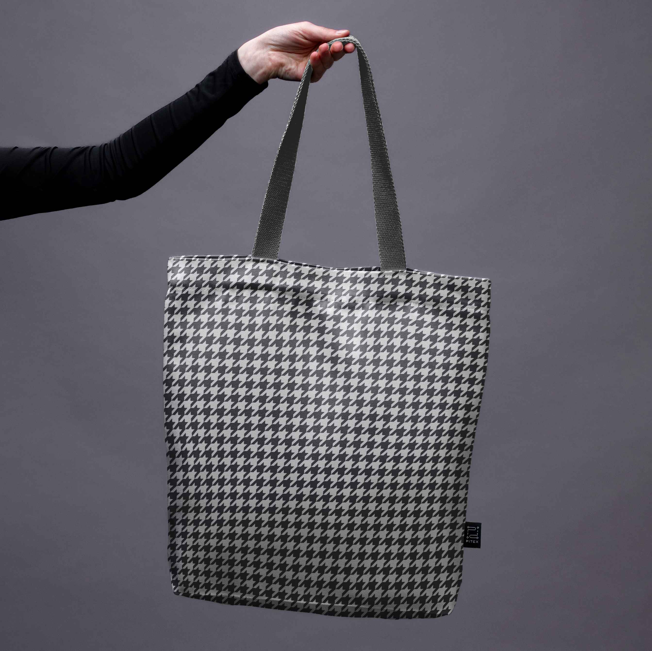 Pirkinių krepšys Classy „Pied-de-poule