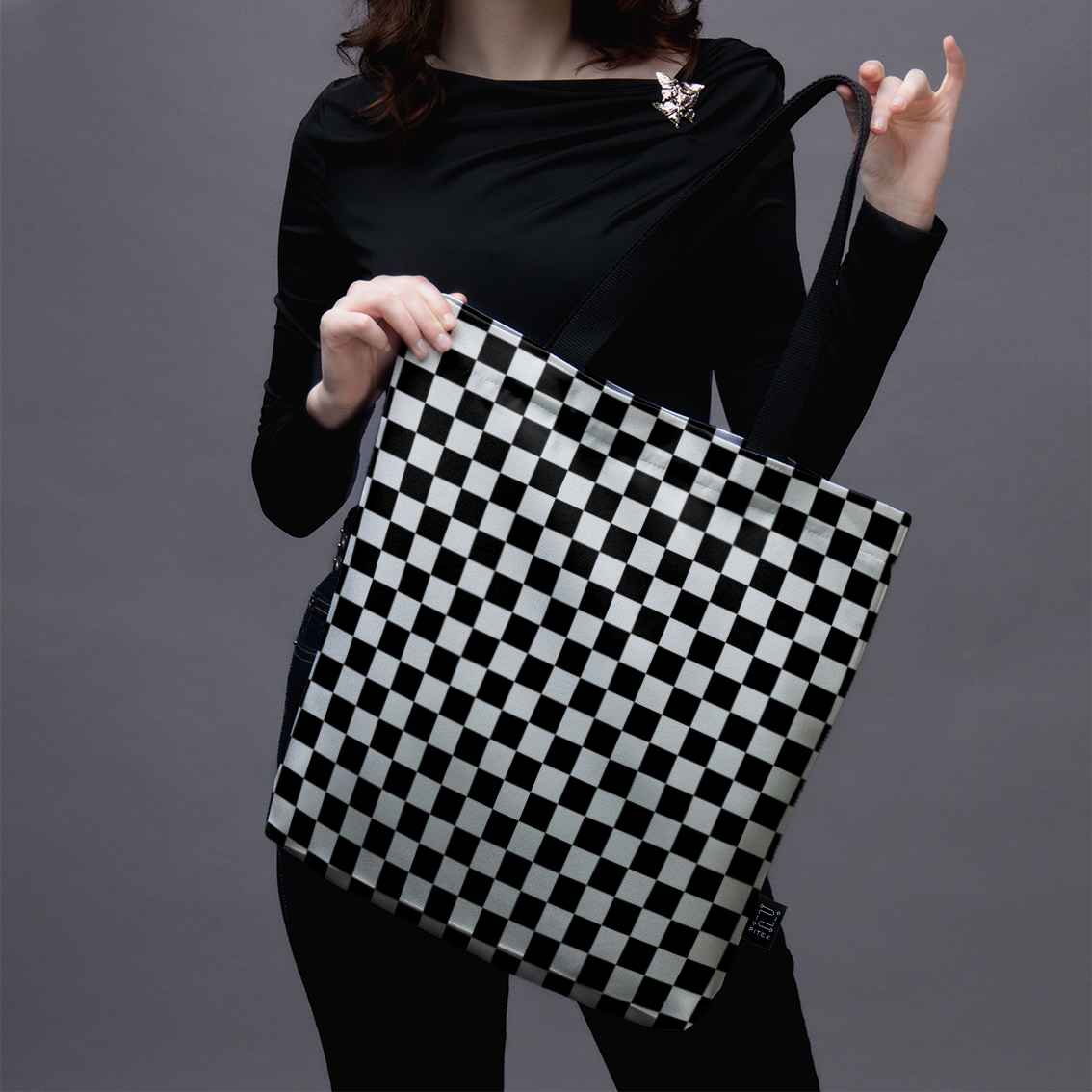 Shopping bag Classy „Checkerboard