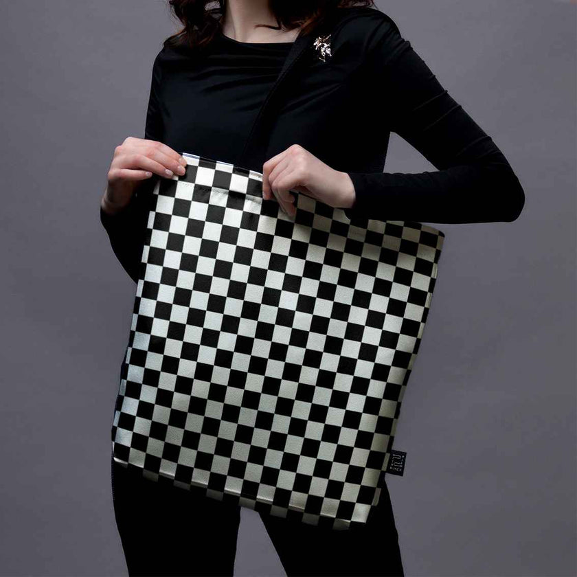 Shopping bag Classy „Checkerboard