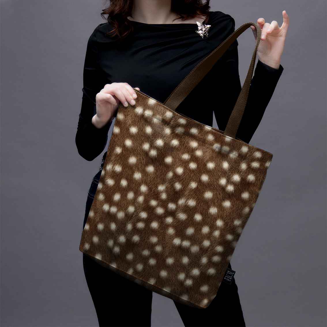 Pirkinių krepšys Classy „Elnio raštas