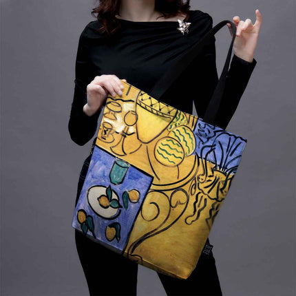 Pirkinių krepšys Henri Matisse „Interior, Yellow & Blue