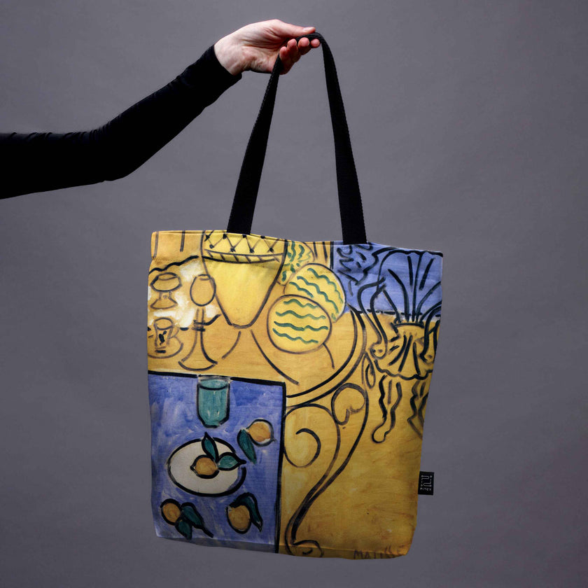 Pirkinių krepšys Henri Matisse „Interior, Yellow & Blue