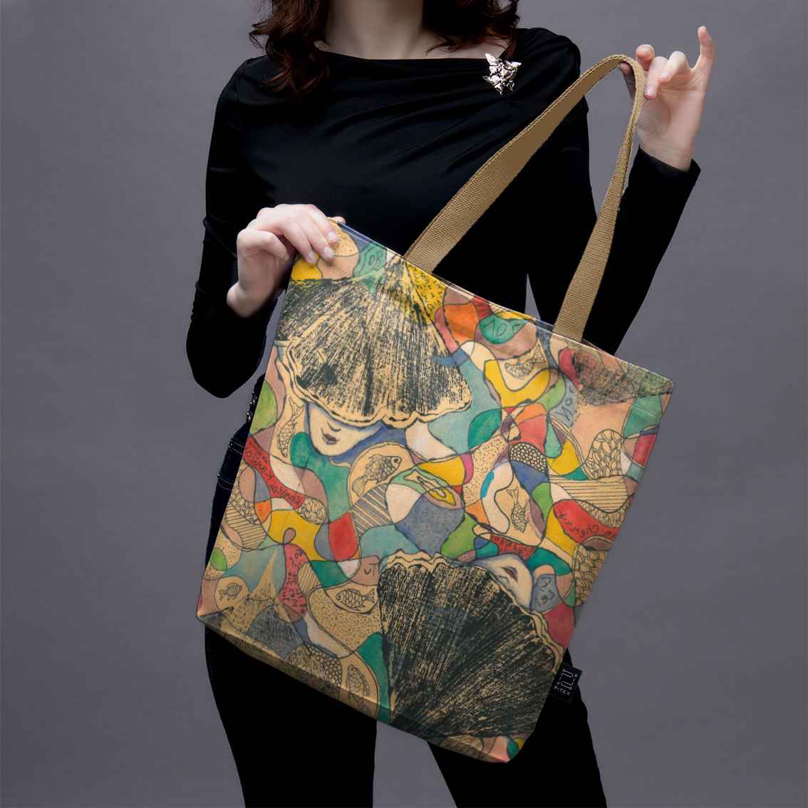 Shopping bag Theresa Van Cherry 