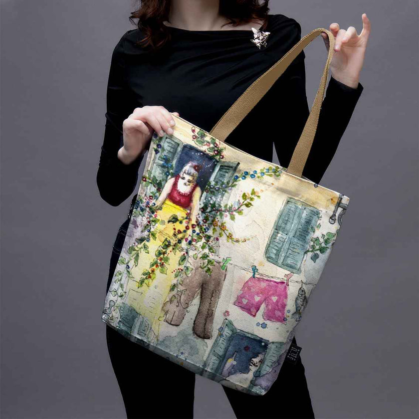 Shopping bag Theresa Van Cherry 