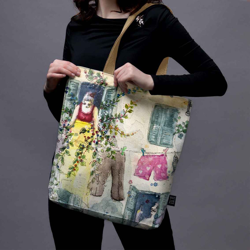 Shopping bag Theresa Van Cherry 