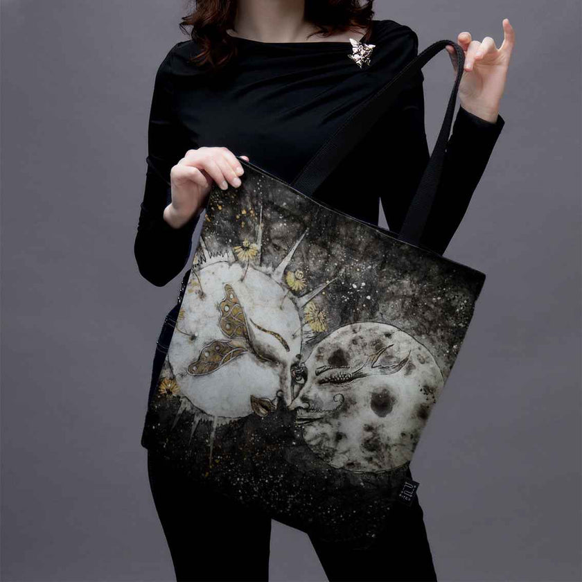 Pirkinių krepšys Theresa Van Cherry „Menulis