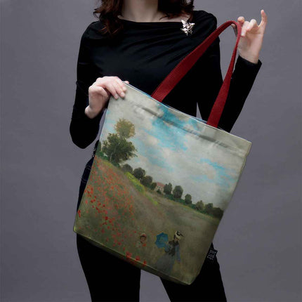 Pirkinių krepšys Claude Monet „Poppies