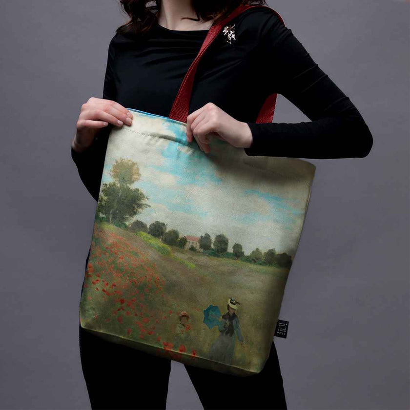 Pirkinių krepšys Claude Monet „Poppies