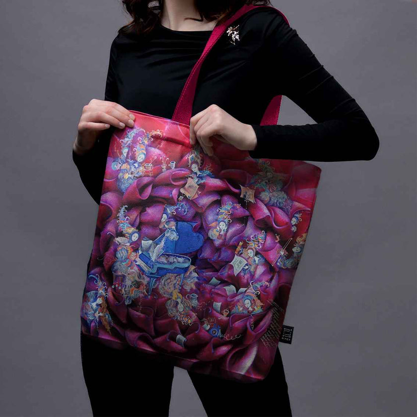 Pirkinių krepšys Aušra Čapskytė „Gyvenimas jurgine III arba silkės su cinamonu receptas