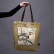 Shopping bag Ohara Koson „Tits on a cherry branch