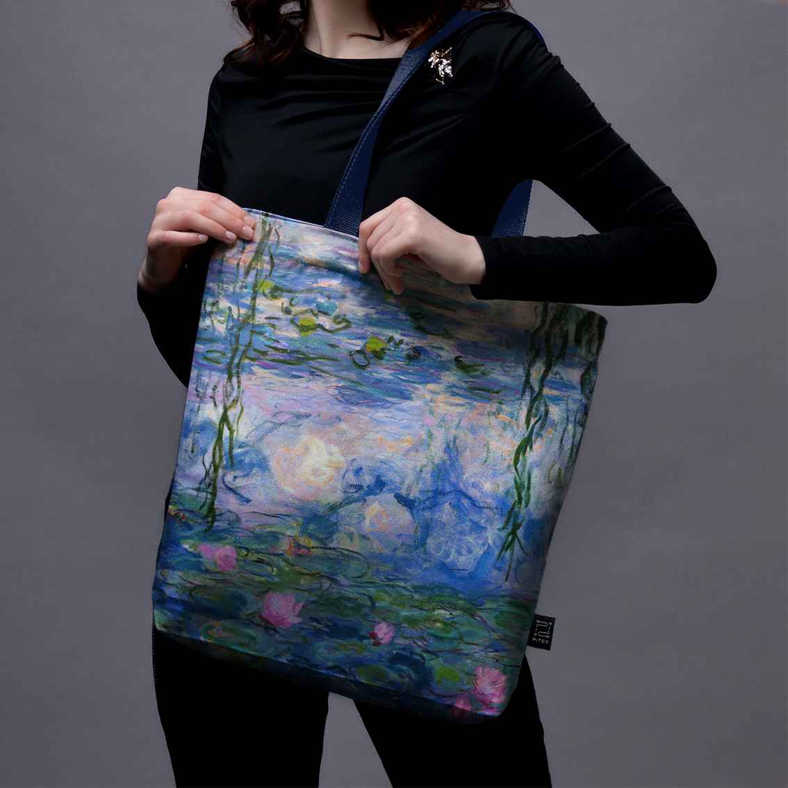 Pirkinių krepšys Claude Monet „Water Lilies