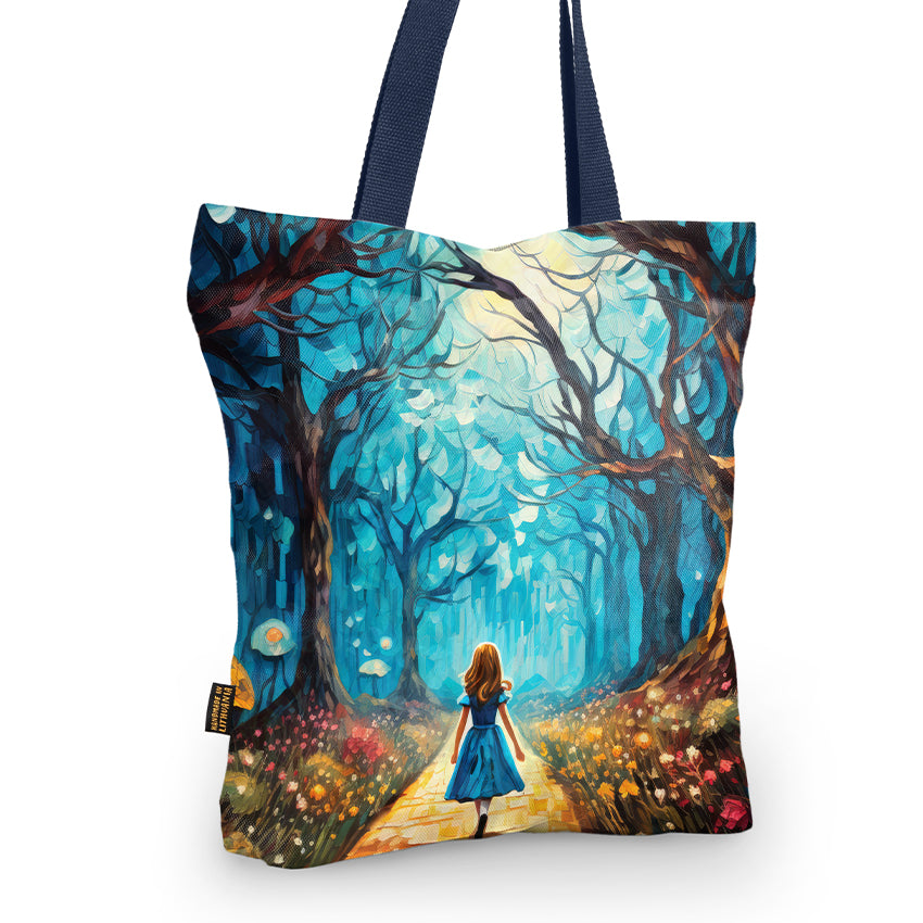 <tc>Tote bag Imagine "Alice's journey"</tc>