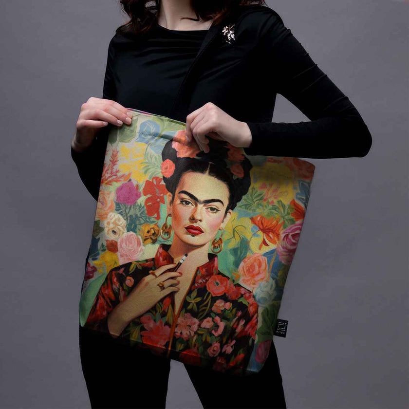 Pirkinių krepšys Imagine „Frida gėlėse