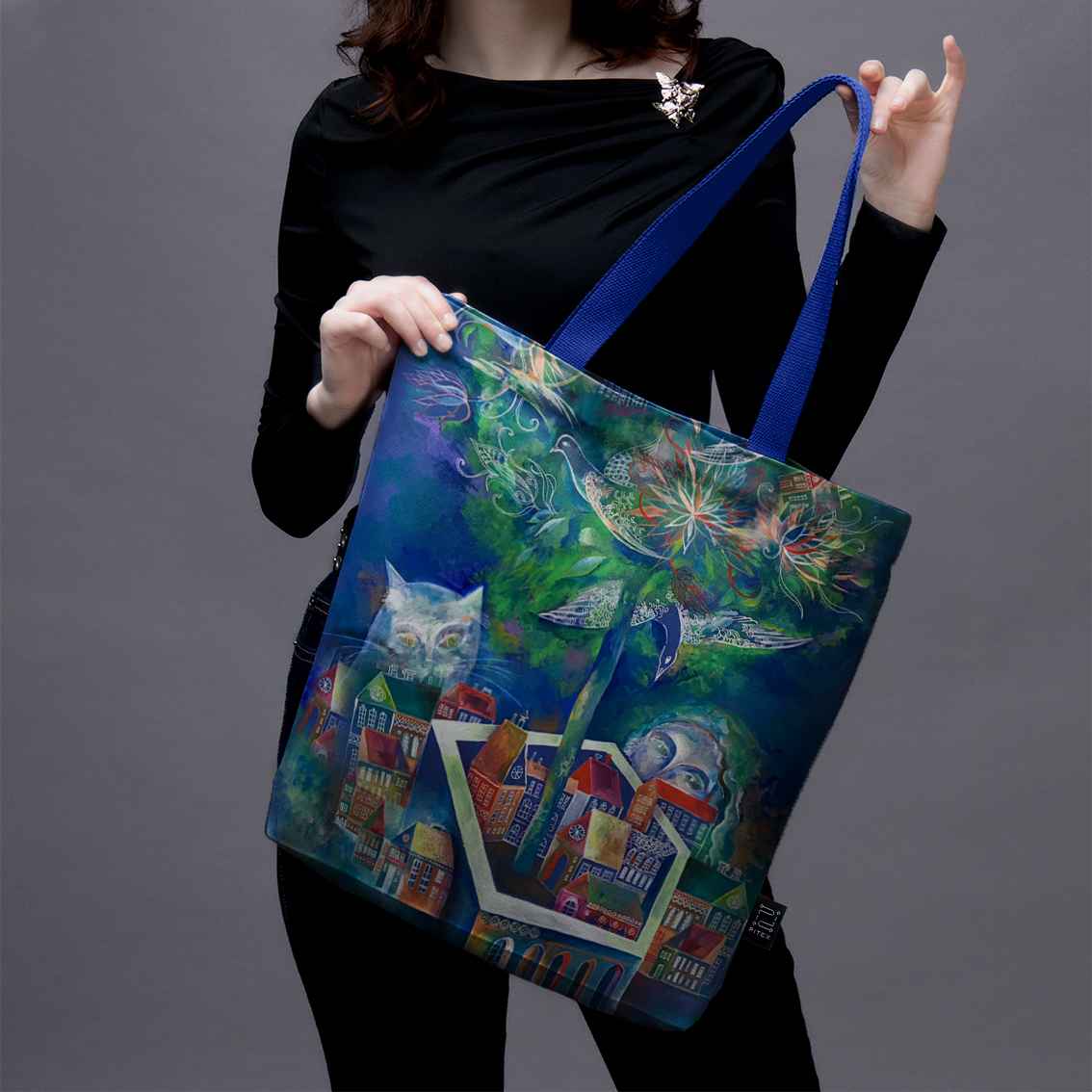 Pirkinių krepšys Aušra Čapskytė „Baltojo katino miestas