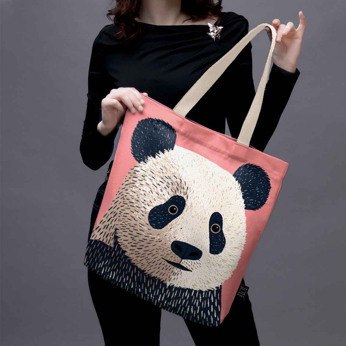 Pirkinių krepšys ZOO „Panda