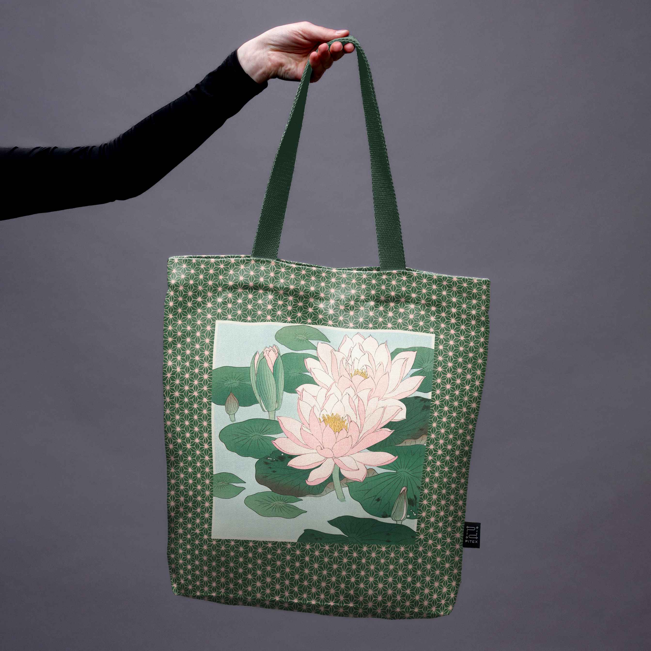 Shopping bag Ohara Koson „Water Lily