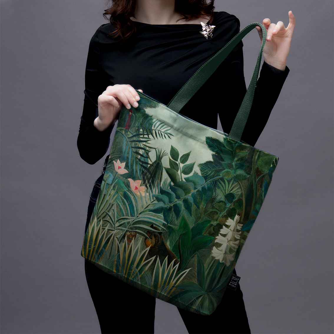 Pirkinių krepšys Henri Rousseau „The Equatorial Jungle