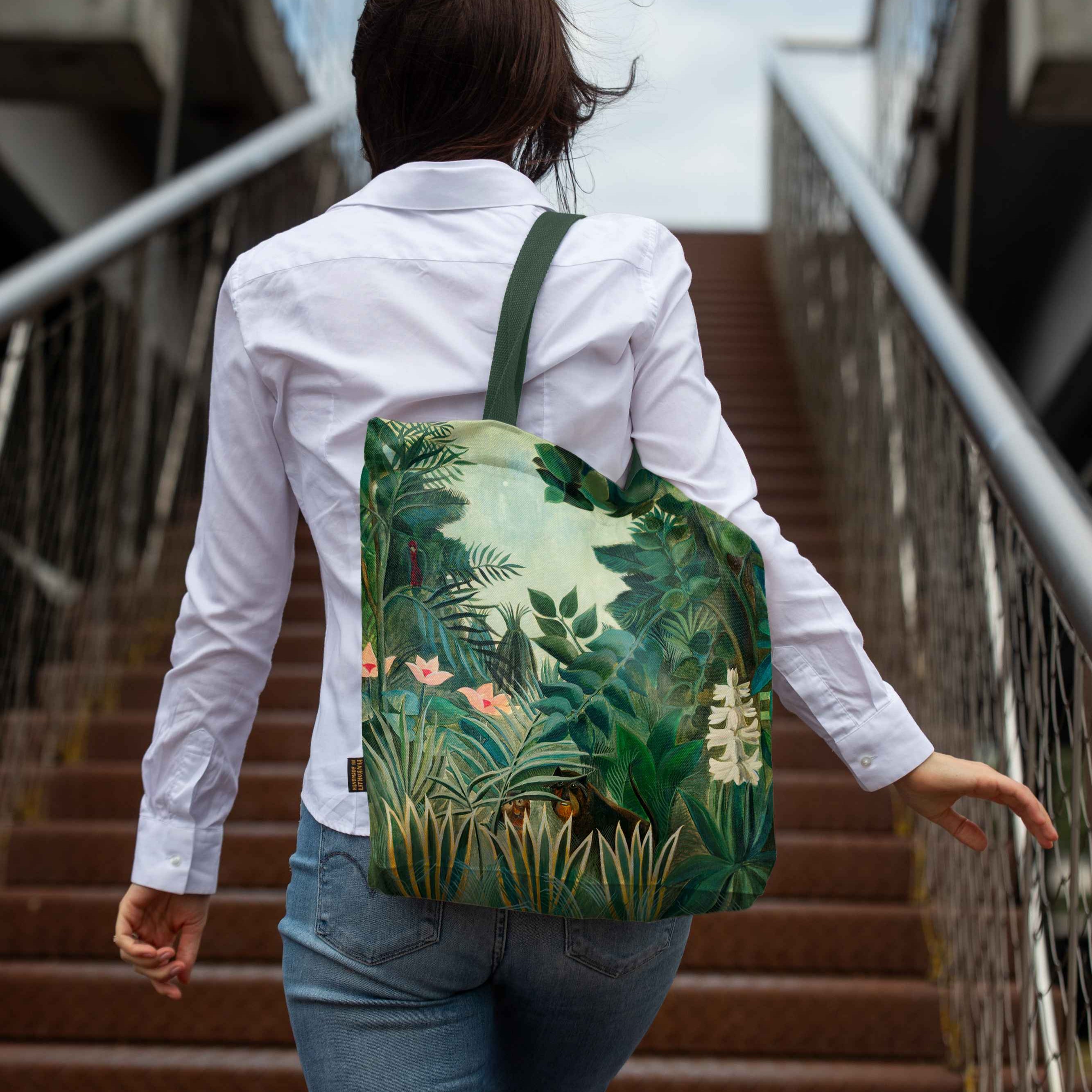 <tc>Tote bag Henri Rousseau "The Equatorial Jungle"</tc>