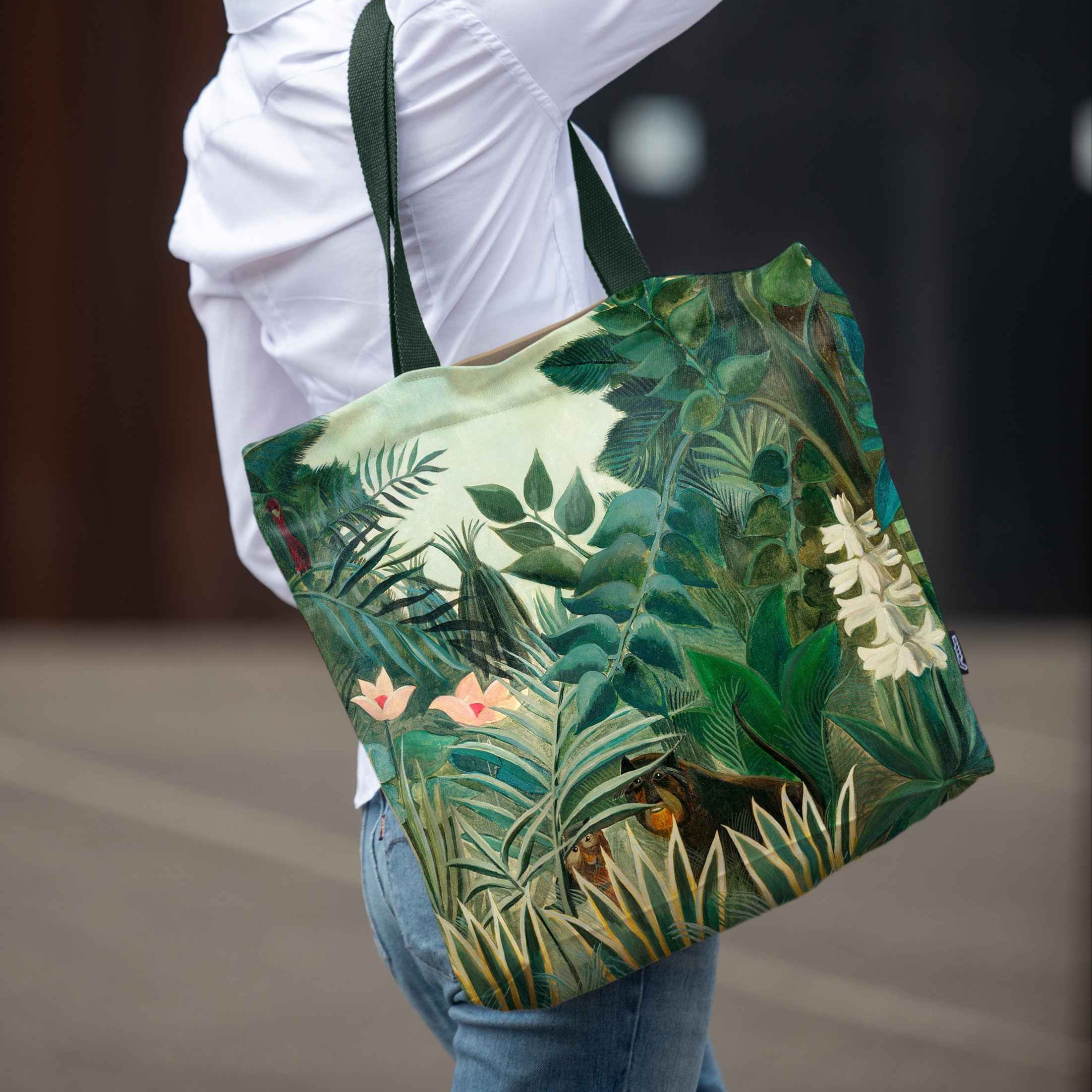 <tc>Tote bag Henri Rousseau "The Equatorial Jungle"</tc>