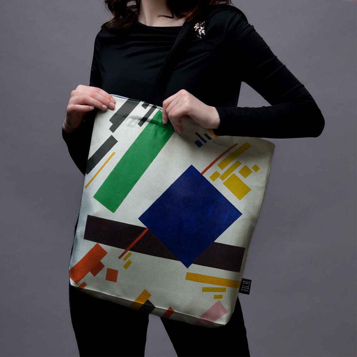 Pirkinių krepšys Kazimir Malevich „Suprematist Composition