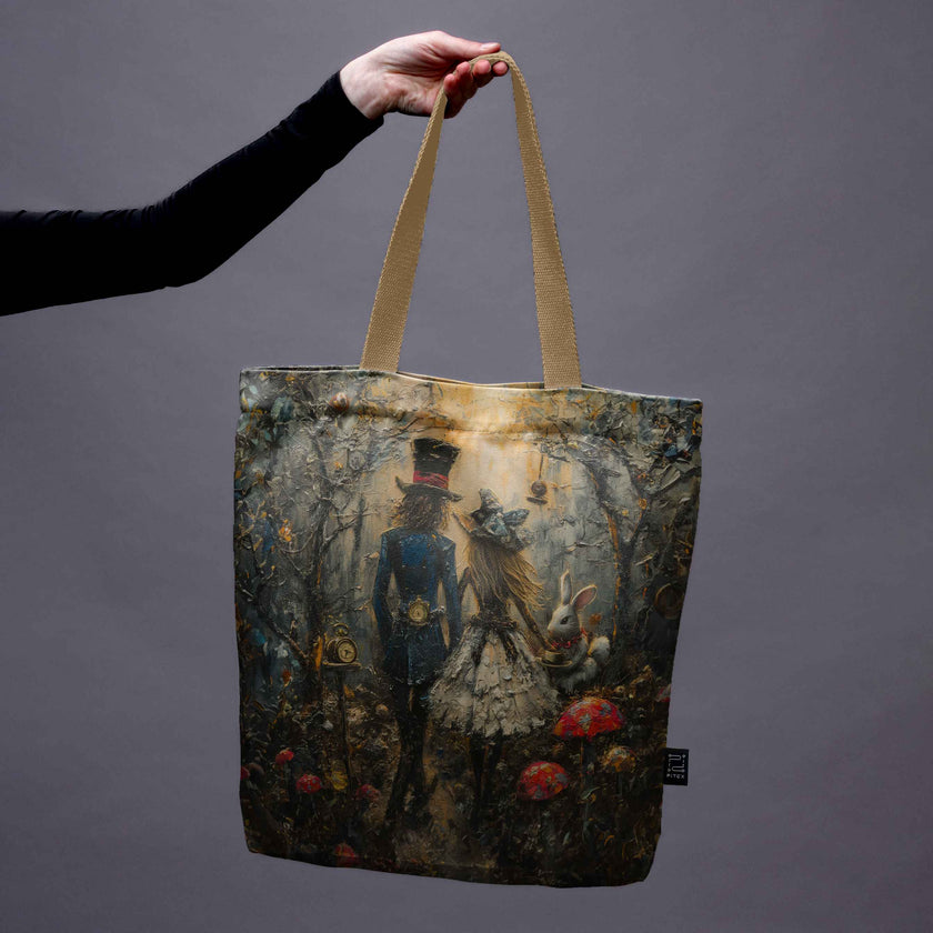 Pirkinių krepšys Imagine „Alisa ir Skrybėlius