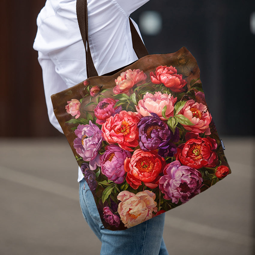 <tc>Tote bag Imagine "Peonies"</tc>