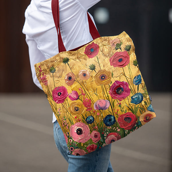 Pirkinių krepšys Imagine "Gėlės Klimtui"