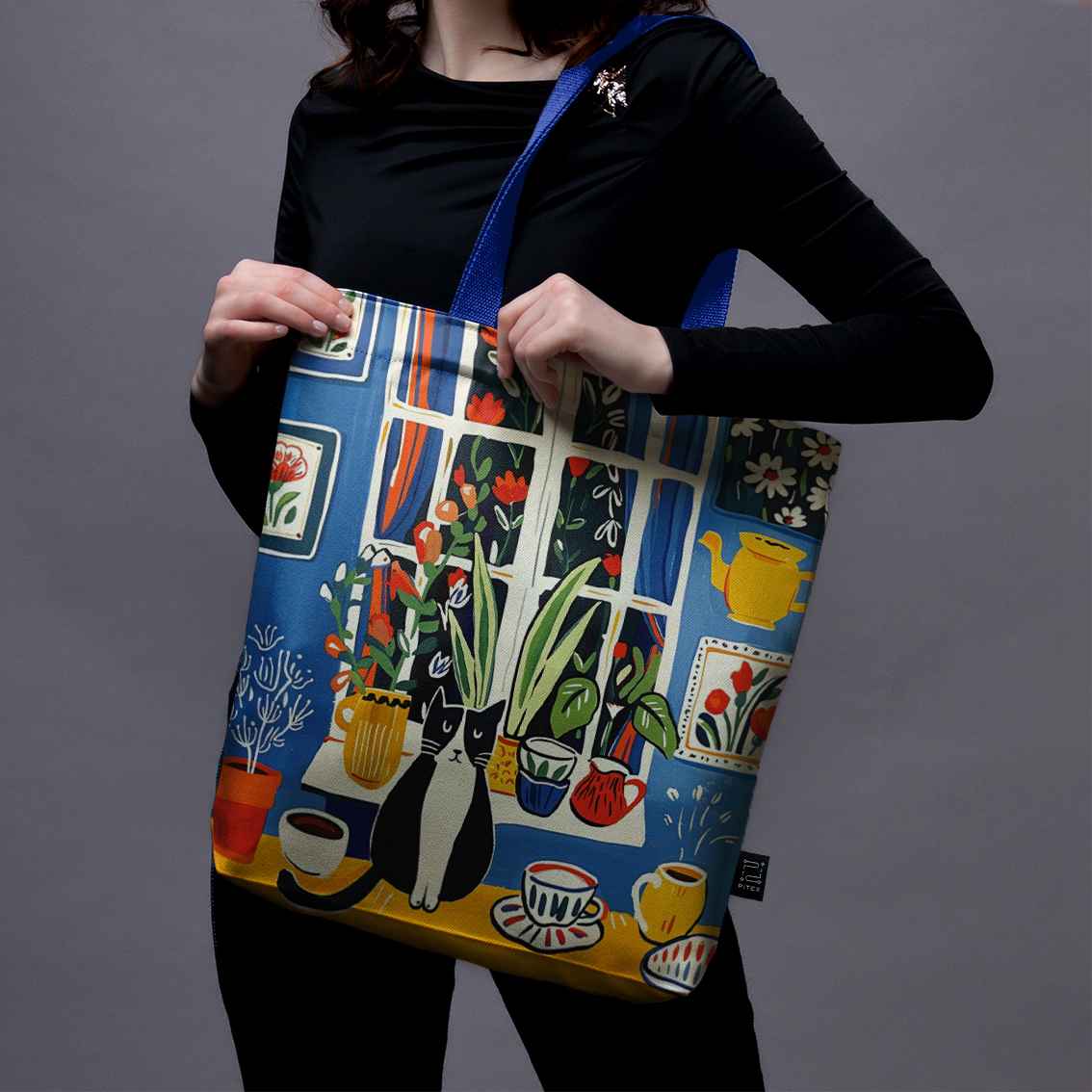 Pirkinių krepšys Imagine „Katino namai