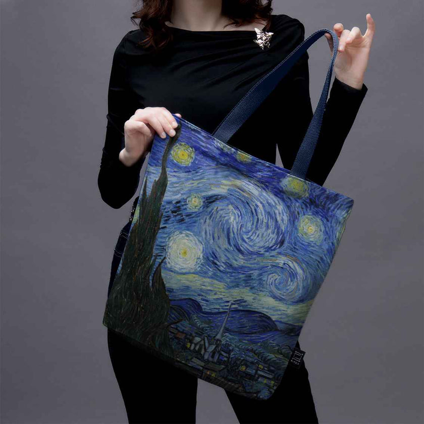Pirkinių krepšys Vincent van Gogh „Starry Night