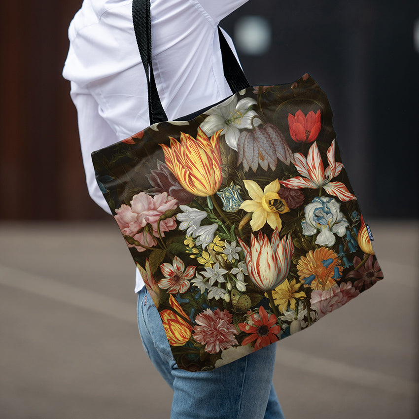 Pirkinių krepšys Ambrosius Bosschaert "Still-Life of Flowers"