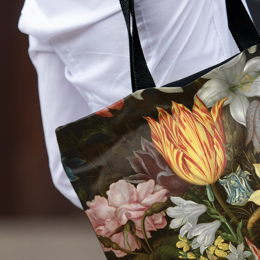 Shopping bag Ambrosius Bosschaert "Still-Life of Flowers"