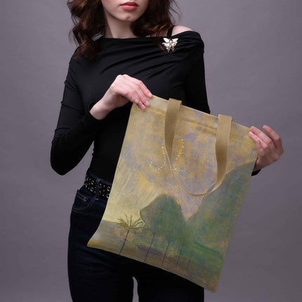 Pirkinių krepšys M. K. Čiurlionis „Saulė eina Liūto ženklu