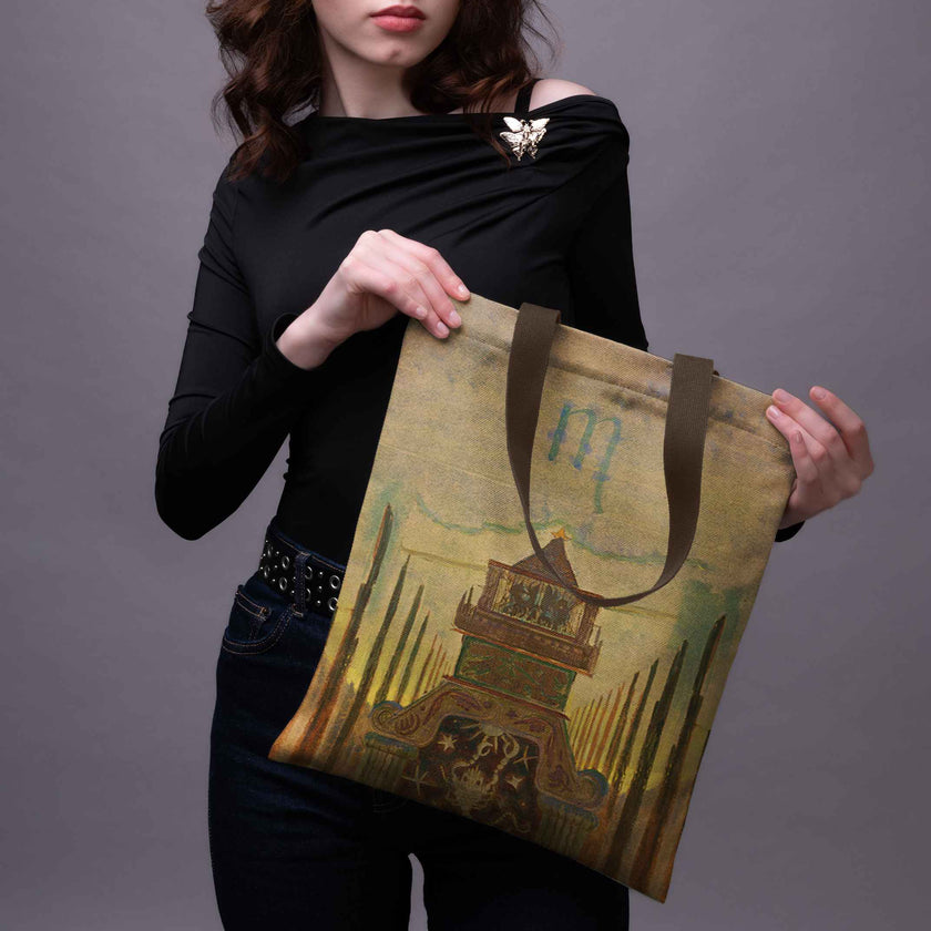 Pirkinių krepšys M. K. Čiurlionis „Saulė eina Skorpiono ženklu