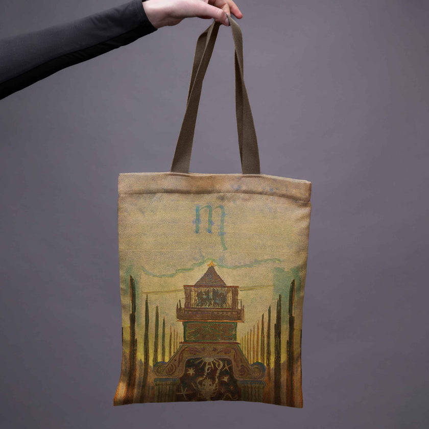 Pirkinių krepšys M. K. Čiurlionis „Saulė eina Skorpiono ženklu